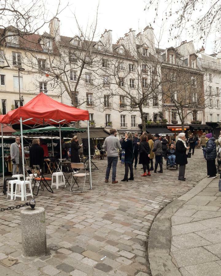 Ferienwohnung Quartier Latin Paris Exterior foto