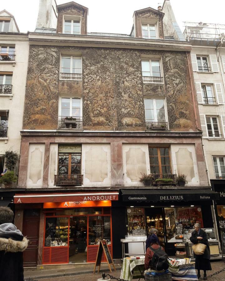 Ferienwohnung Quartier Latin Paris Exterior foto