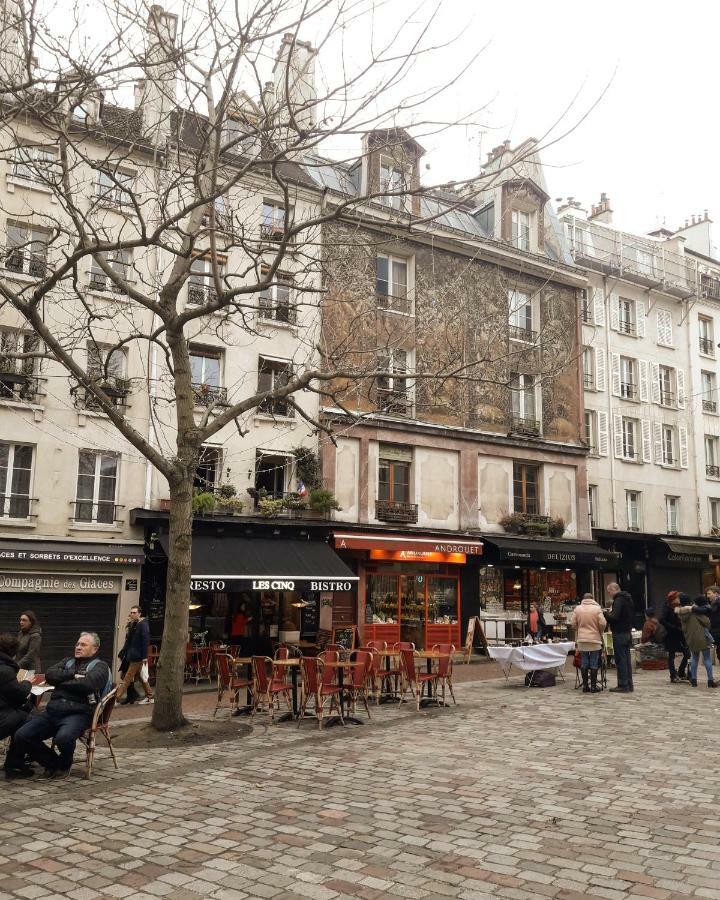 Ferienwohnung Quartier Latin Paris Exterior foto